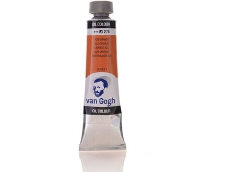 Óleo Van Gogh, 40 ml, Alaranjado Aço