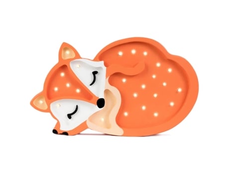 Candeeiro Sleeping Fox Laranja