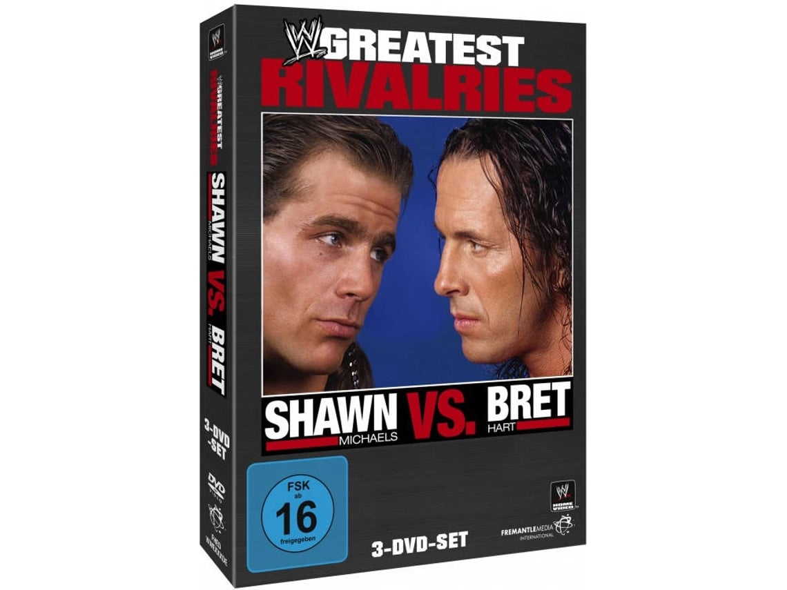 Dvd Greatest Rivalries Shawn Michaels Vs Bret Hart Worten Pt