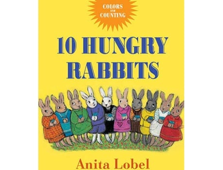 Livro 10 Hungry Rabbits de Anita Lobel