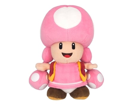 TOGETHER Mario Franchise 20 Cm Toadette Peluche Giro Rosa