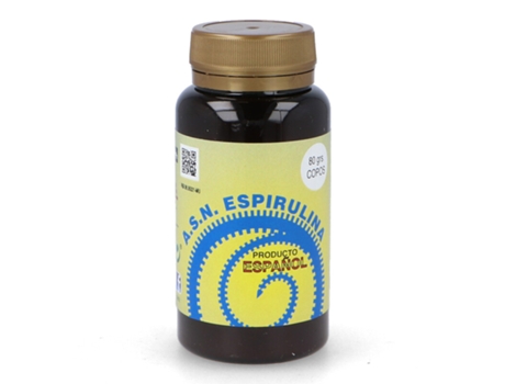 Suplemento Alimentar ESPIRULINA Espirulina 80Grs. Copos A.S.N