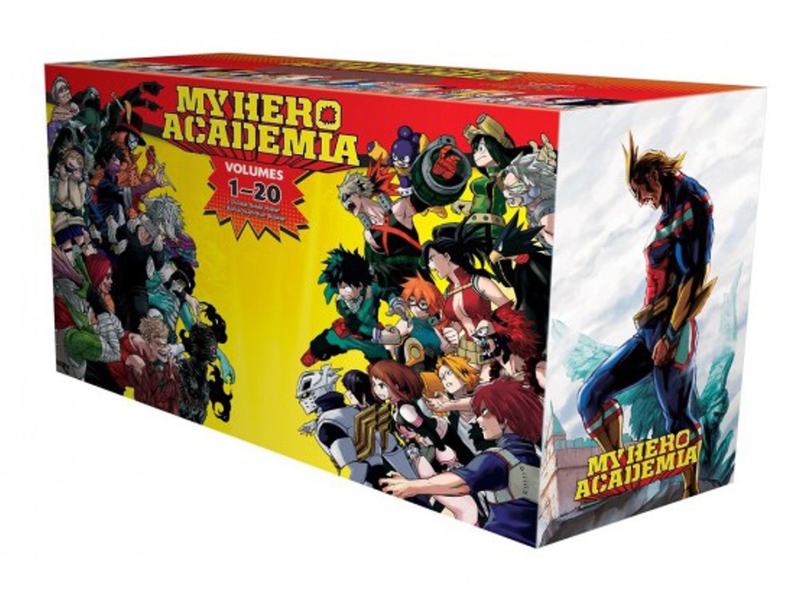 Livro My Hero Academia - Box Set - Books: 1 - 20 (Inglês)