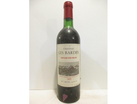 Vinho Tinto CHÂTEAU LES BARDES 1975 (75 cl - 1 unidade)