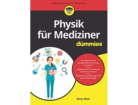 Livro Physik für Mediziner für Dummies de Oliver Klein (Alemão)