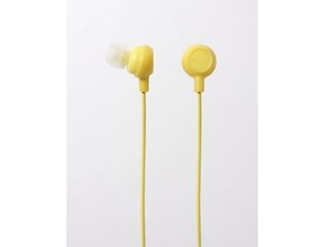 Auriculares ELECOM Earphone Fruits (In Ear - Amarelo)