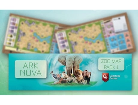 Ark Nova: Zoo Map Pack 1 (Inglês - 14 anos)