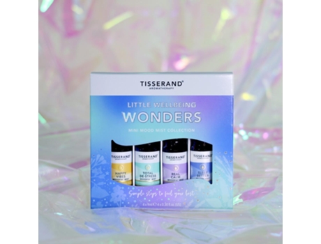 Tisserand Little Wellbeing Wonders Mini Mood Mist Collection 4 x 9ml