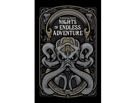 Livro Dungeons Dragons Nights of Endless Adventure de Jim Zub (Inglês)