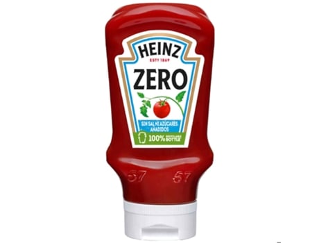 Ketchup Sem Açúcar Top Down HEINZ