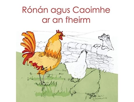 Livro Ronan agus Caoimhe ar an fheirm Irish Edition de Michael Bauer (Inglês)