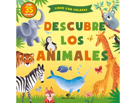 Livro Descubre Los Animales de Margarita Kuhtina (Espanhol)