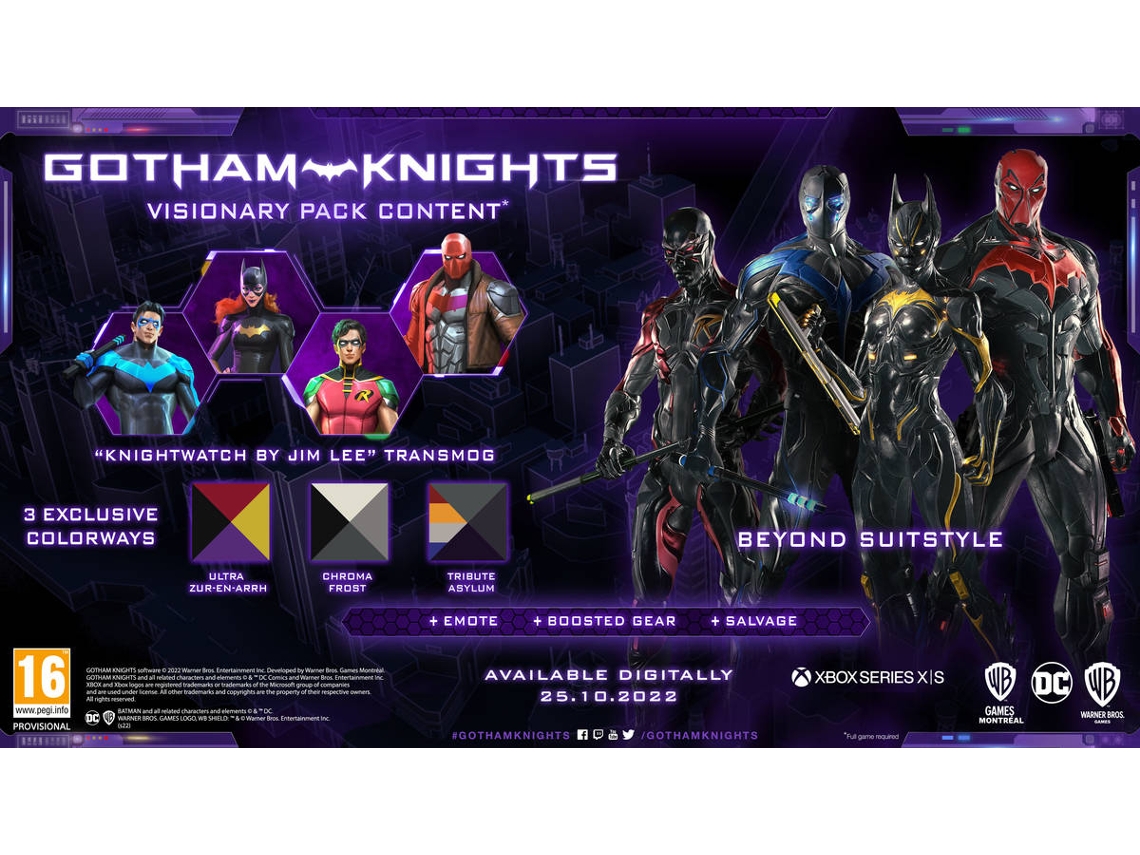 WB Games Xbox Series X Gotham Knights Collector's Edition Video Game - US