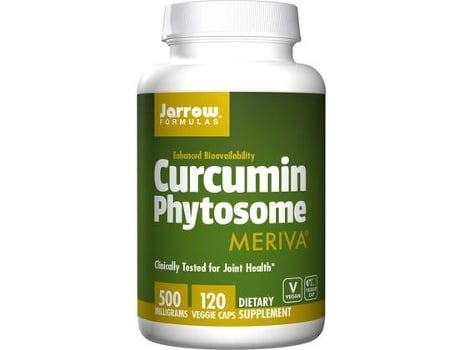 Suplemento Alimentar JARROW FORMULAS Curcumina Fitossomo Meriva (120 cápsulas vegetais)