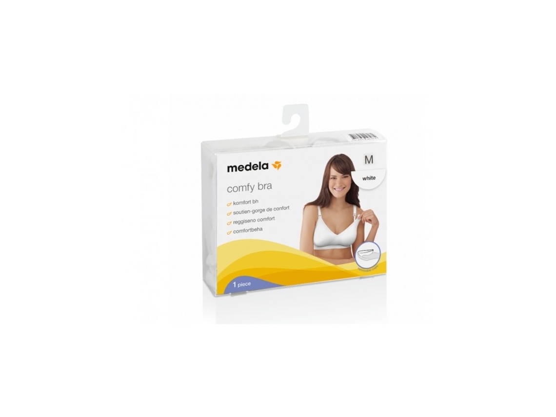 Soutien de Amamentação MEDELA Comfy Bra TM White