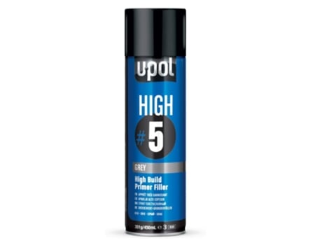 Spray U-POL Alta Espessura High 5 Cinzento (450 ml)