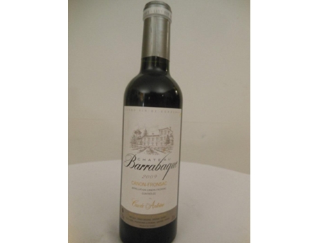 Vinho Tinto CHÂTEAU BARRABAQUE 2009 (37 cl - 1 unidade)