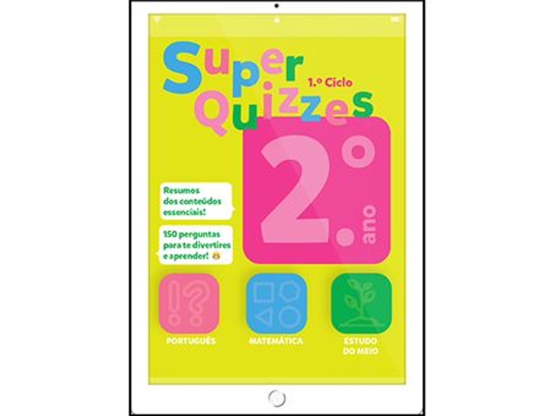 Livro Super Quizzes 2º Ano De Corr Português Worten Pt