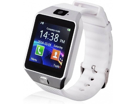 smartwatch dz09 branco