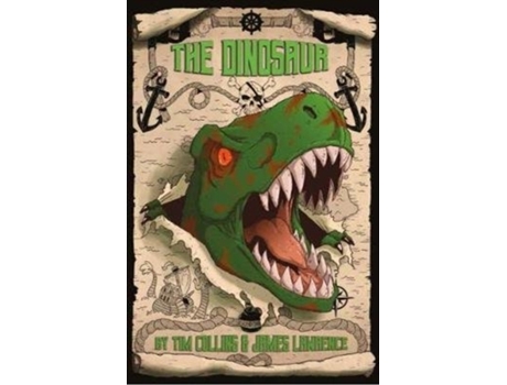 Livro the dinosaur de tim collins (inglês)