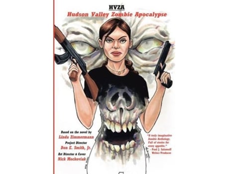 Livro HVZA Hudson Valley Zombie Apocalypse The Graphic Novel de Linda Zimmermann (Inglês)