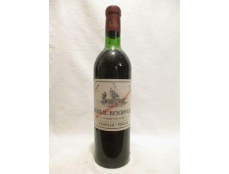 Vinho Tinto CHÂTEAU BEYCHEVELLE 1970 (75 cl - 1 unidade)