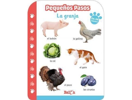 Livro Pequeños Pasos - La Granja 24-36 Meses de Ballon (Espanhol)