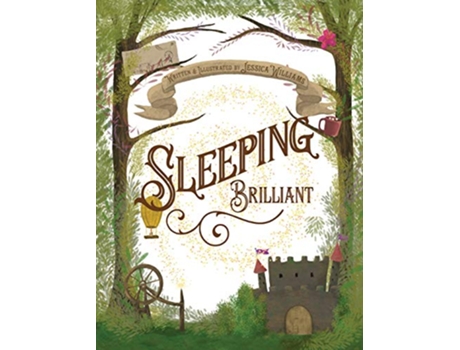 Livro Sleeping Brilliant de Jessica Williams (Inglês)