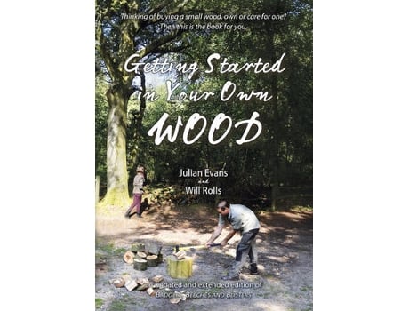 Livro getting started in your own wood de julian evans,will rolls (inglês)