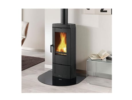 Fogão 6.2Kw a Lenha Preto 7119301 NORDICA EXTRAFLAME