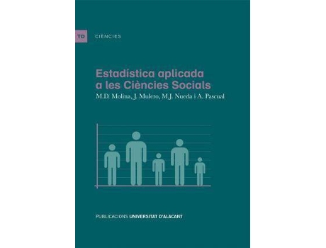 Livro Estadística Aplicada A Les Ciències Socials de María Dolores Vila (Catalão)