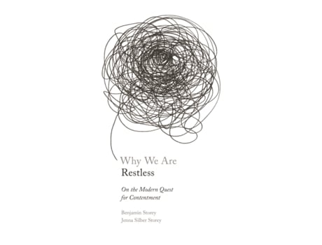 Livro why we are restless de benjamin storey,jenna silber storey (inglês)