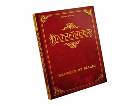 Livro pathfinder rpg secrets of magic special edition (p2) de paizo staff (inglês)