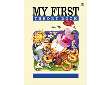 Livro My First Theory Book de Lina Ng (Inglês)