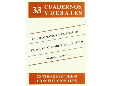 Livro Informática Y El Análisis De Los Procedimientos Jurídicos de Mario G Losano (Italiano)