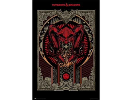 Poster DUNGEON & DRAGONS  PlayerS Handbook