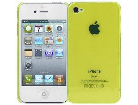 Capa iPhone 4 LOGOTRANS 103194 Amarelo