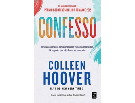 Livro Confesso de Colleen Hoover