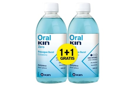 Embalagem Duplo Oral Zero Bochechos 0% Álcool 500ml