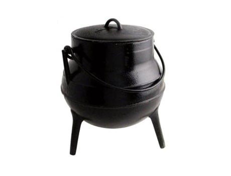 Panela de Ferro Fundido 3 Pernas 10 L