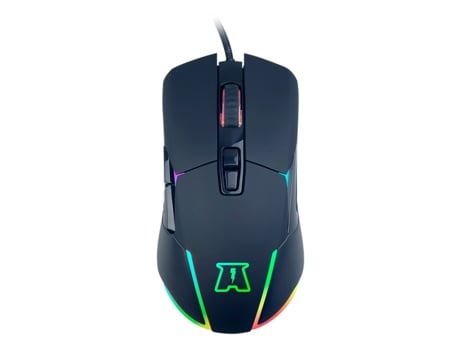 Rato Óptico Otaku M03 7200Dpi Rgb 7 Botões Preto AKUMA