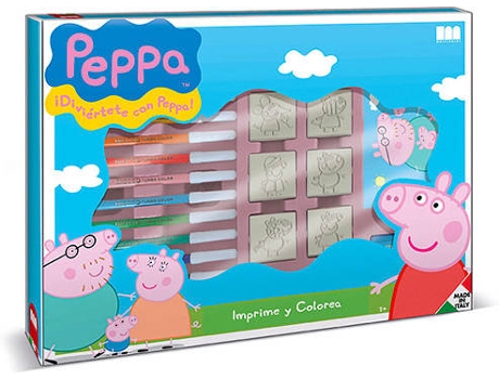 Kit de Carimbos para Crianças  Peppa Pig