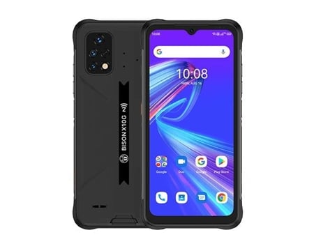 Smartphone UMIDIGI Bison X10G 4 GB RAM 64 GB Preto