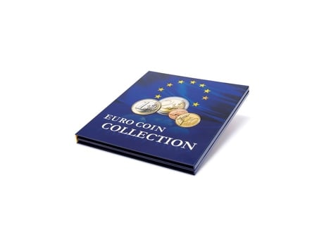 Álbum de Moedas Presso Euro Coin Collection LEUCHTTURM para 26 Séries Completas de Moedas de Euro