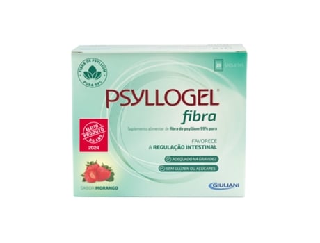 Psyllogel Fibra Alívio da Obstipação Morango