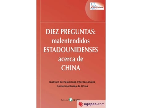 Livro Diez Preguntas: Malentendidos Estadounidenses Acerca De China de Instituto De Relaciones Intern (Espanhol)