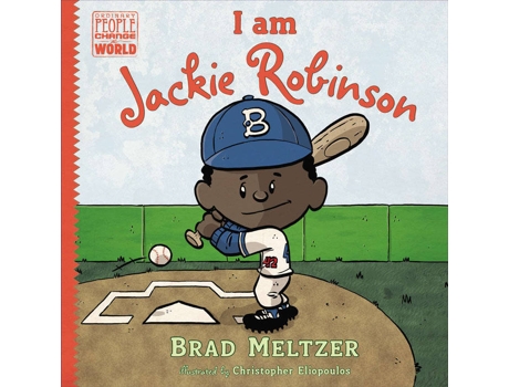 Livro I am Jackie Robinson de Brad Meltzer (Inglês - Capa Dura)