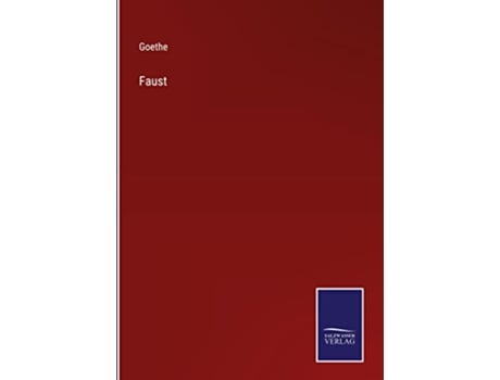 Livro Faust de Goethe (Inglês - Capa Dura)