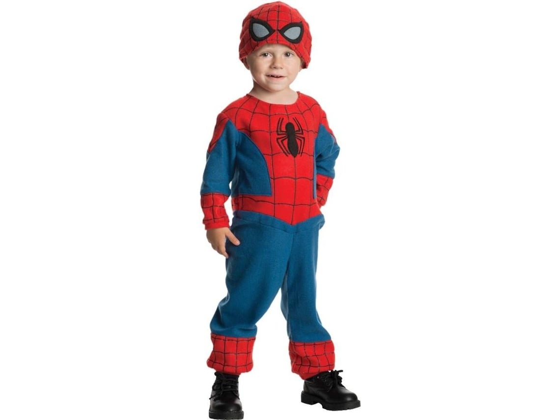 Fato de Menino RUBIES Spiderman (Poliéster - Tam: 1 Ano) 