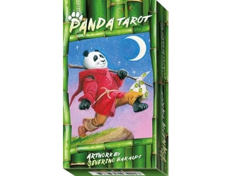 Livro panda tarot de severino (severino baraldi) baraldi (inglês)